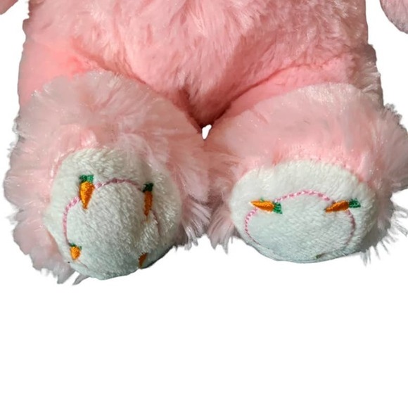 Enchanting Kellytoy Easter Bunny: Adorable Floral Bow & Carrot Feet - Picture 2 of 9